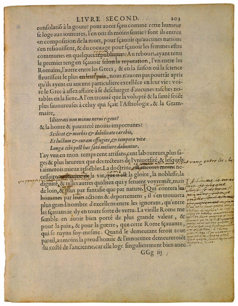 Apologie de Raimond Sebond de Michel de Montaigne - Essais - Livre 2 Chapitre 12 - Édition de Bordeaux - 056