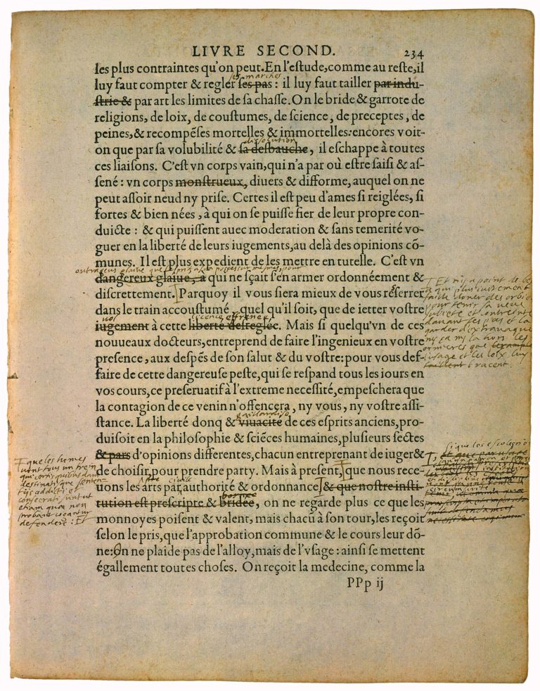 Apologie de Raimond Sebond de Michel de Montaigne - Essais - Livre 2 Chapitre 12 - Édition de Bordeaux - 118