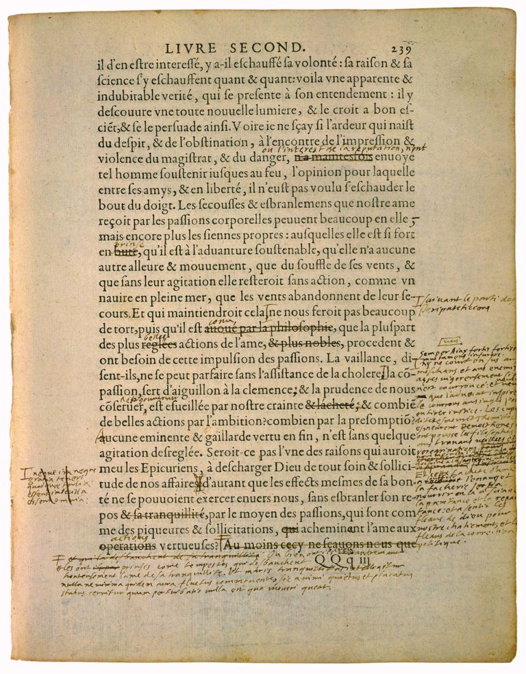 Apologie de Raimond Sebond de Michel de Montaigne - Essais - Livre 2 Chapitre 12 - Édition de Bordeaux - 128