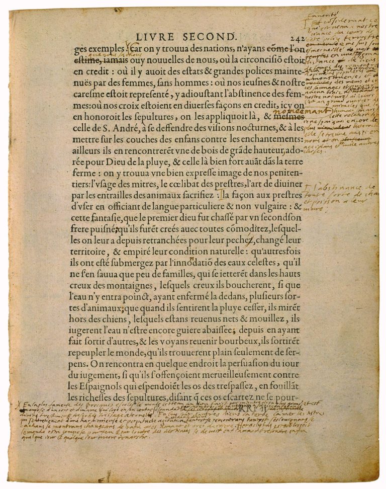 Apologie de Raimond Sebond de Michel de Montaigne - Essais - Livre 2 Chapitre 12 - Édition de Bordeaux - 134