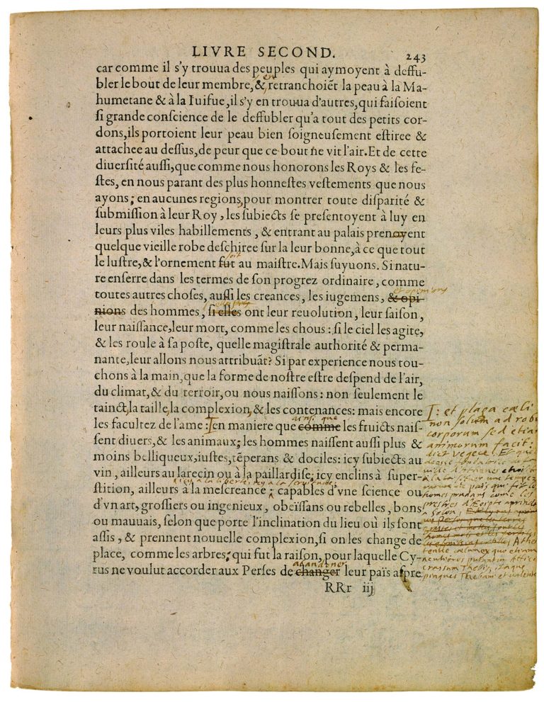 Apologie de Raimond Sebond de Michel de Montaigne - Essais - Livre 2 Chapitre 12 - Édition de Bordeaux - 136