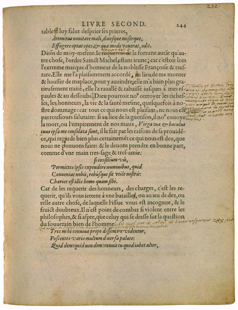 Apologie de Raimond Sebond de Michel de Montaigne - Essais - Livre 2 Chapitre 12 - Édition de Bordeaux - 138