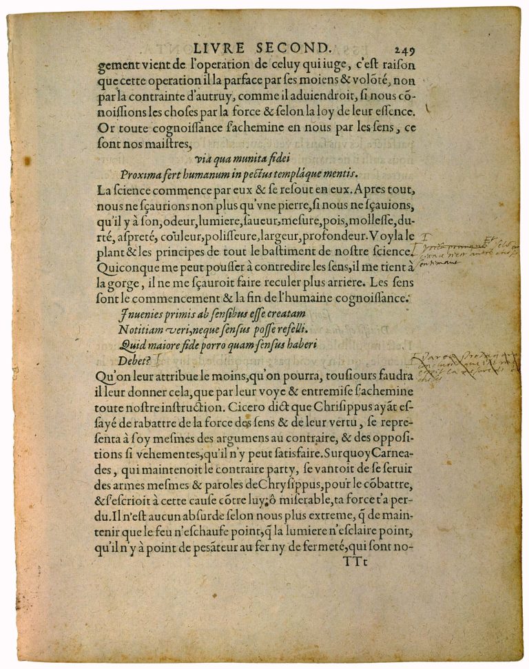 Apologie de Raimond Sebond de Michel de Montaigne - Essais - Livre 2 Chapitre 12 - Édition de Bordeaux - 148