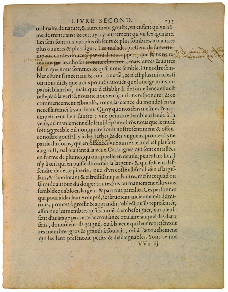 Apologie de Raimond Sebond de Michel de Montaigne - Essais - Livre 2 Chapitre 12 - Édition de Bordeaux - 160