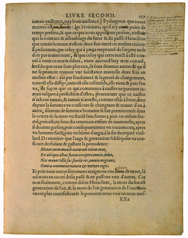 Apologie de Raimond Sebond de Michel de Montaigne - Essais - Livre 2 Chapitre 12 - Édition de Bordeaux - 164