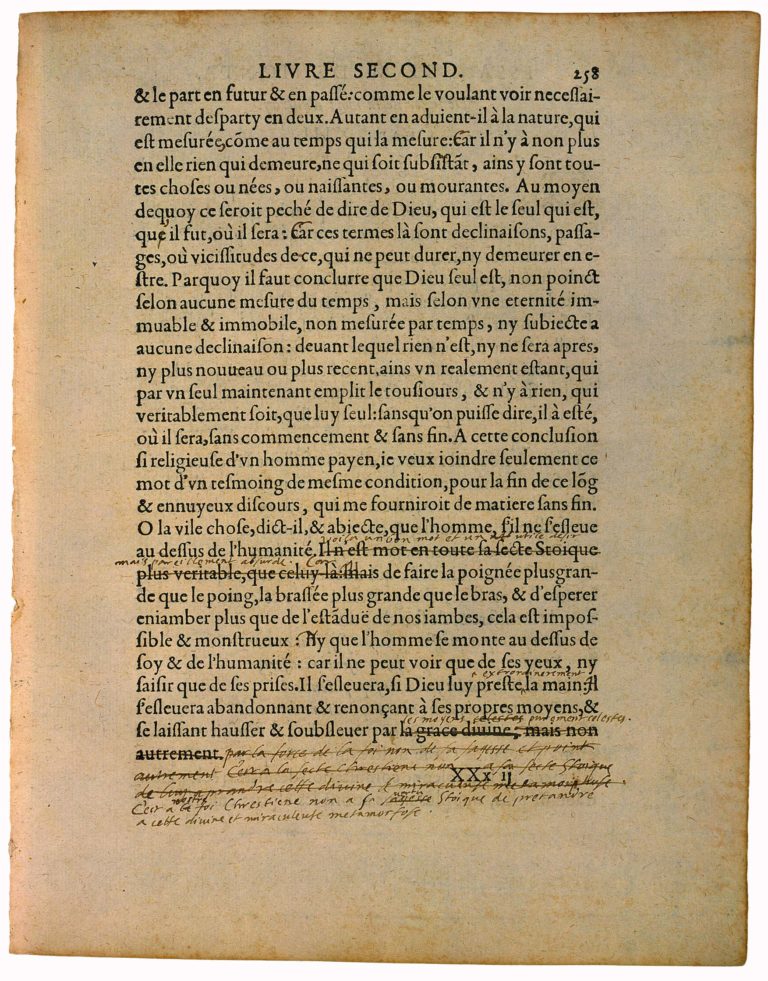 Apologie de Raimond Sebond de Michel de Montaigne - Essais - Livre 2 Chapitre 12 - Édition de Bordeaux - 166
