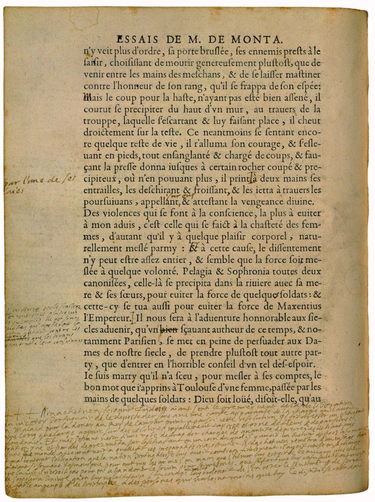 Coustume de l’Isle de Cea. de Michel de Montaigne - Essais - Livre 2 Chapitre 3 - Édition de Bordeaux - 008