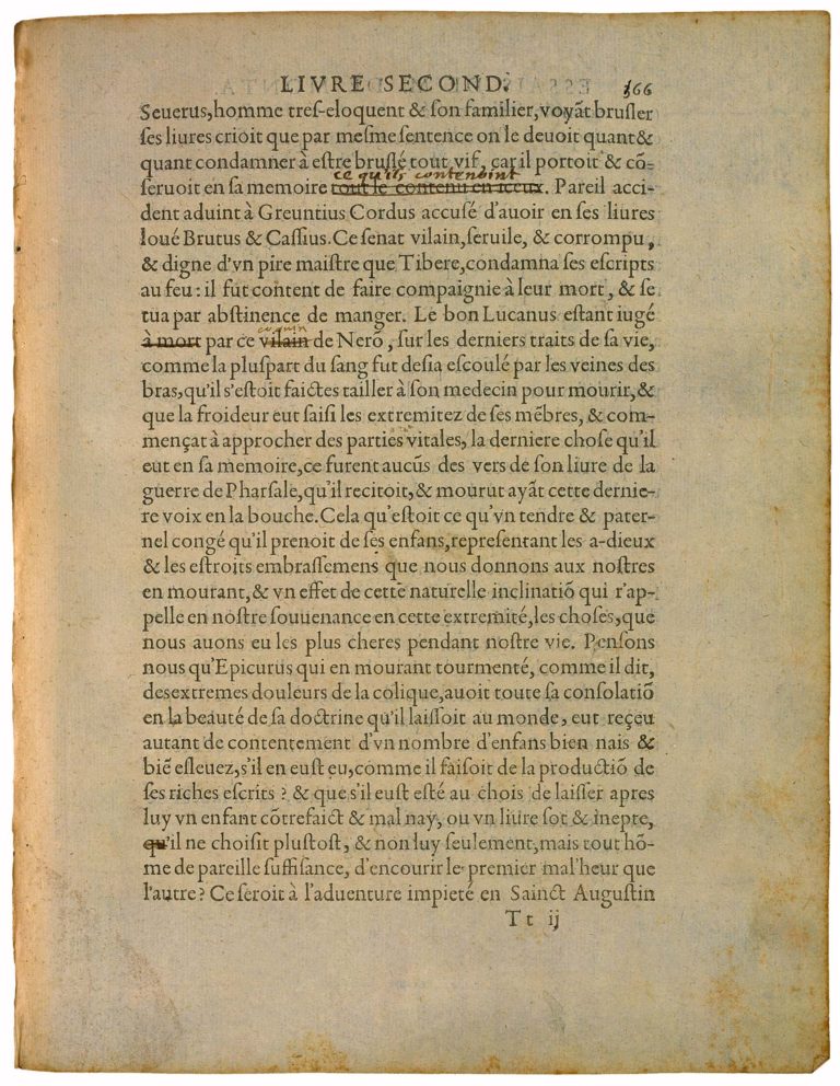 De l’Affection des Pères aux Enfants de Michel de Montaigne - Essais - Livre 2 Chapitre 8 - Édition de Bordeaux - 017