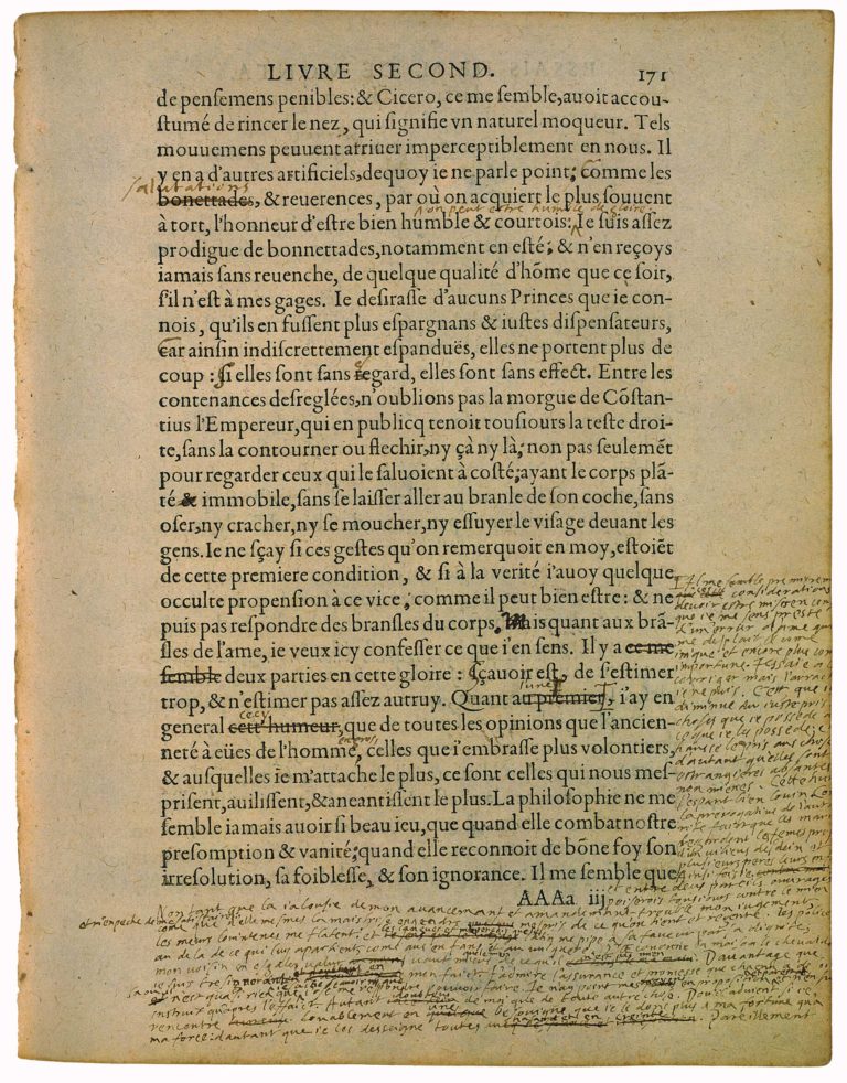 De la Præsumption de Michel de Montaigne - Essais - Livre 2 Chapitre 17 - Édition de Bordeaux - 003