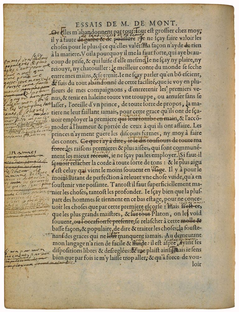 De la Præsumption de Michel de Montaigne - Essais - Livre 2 Chapitre 17 - Édition de Bordeaux - 006