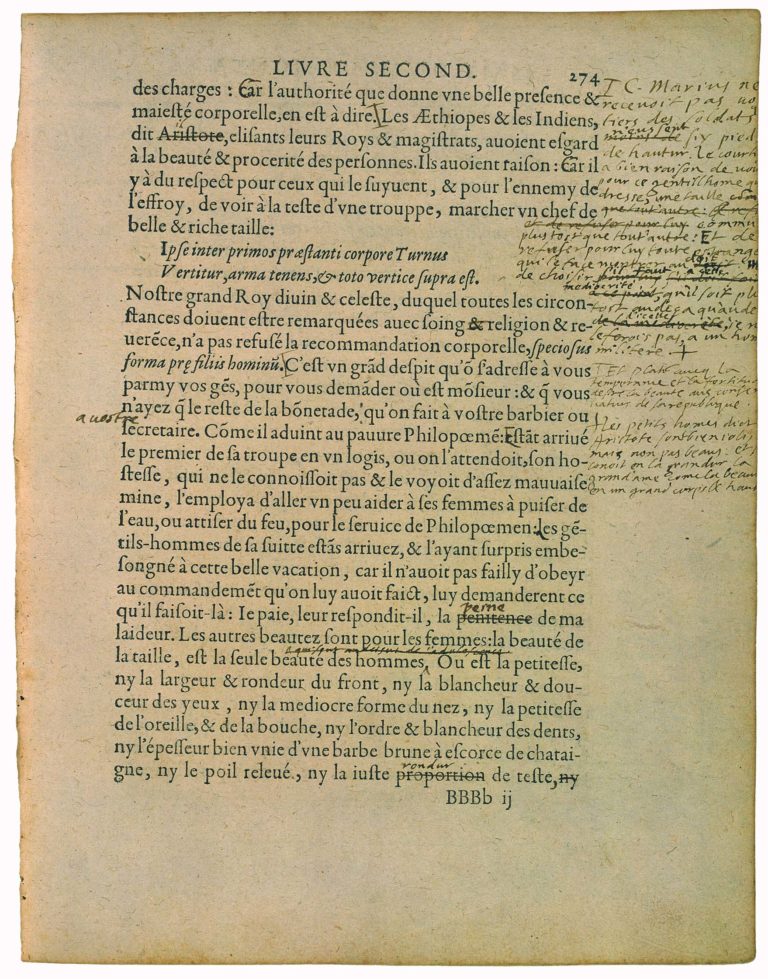 De la Præsumption de Michel de Montaigne - Essais - Livre 2 Chapitre 17 - Édition de Bordeaux - 009