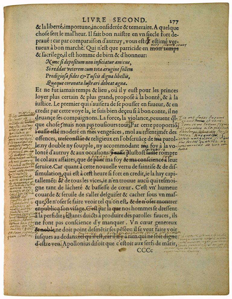 De la Præsumption de Michel de Montaigne - Essais - Livre 2 Chapitre 17 - Édition de Bordeaux - 015