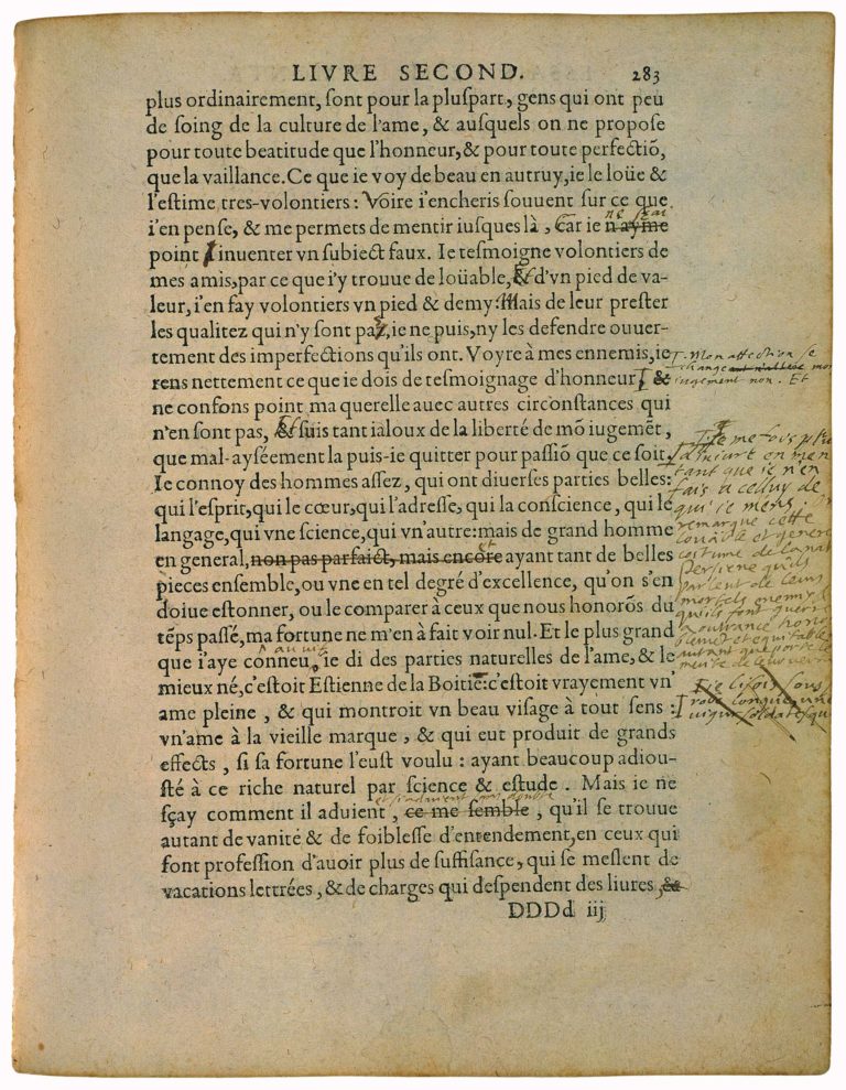 De la Præsumption de Michel de Montaigne - Essais - Livre 2 Chapitre 17 - Édition de Bordeaux - 027