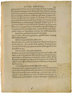 Des Coustumes Anciennes de Michel de Montaigne - Essais - Livre 1 Chapitre 49 - Édition de Bordeaux - 003