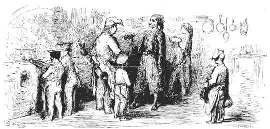 L'Éducation de Jean de La Fontaine dans Les Fables - Illustration de Gustave Doré - 1876