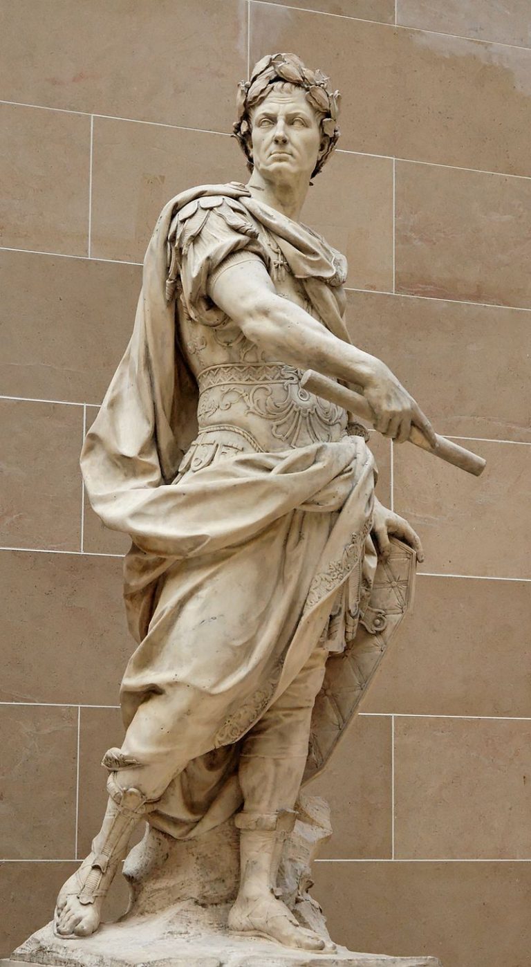 La Statue de Victor Hugo dans Les Contemplations - Sculpture de Nicolas Coustou - Gaius Julius Caesar - 1696