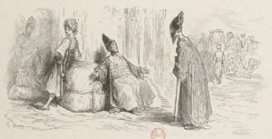 Le Dépositaire Infidèle de Jean de La Fontaine dans Les Fables - Illustration de Gustave Doré - 1876