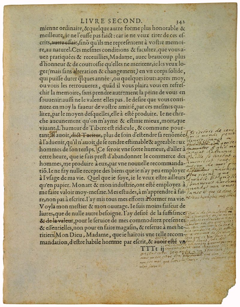 De La Ressemblance Des Enfans Aux Peres de Michel de Montaigne - Essais - Livre 2 Chapitre 37 - Édition de Bordeaux - 030