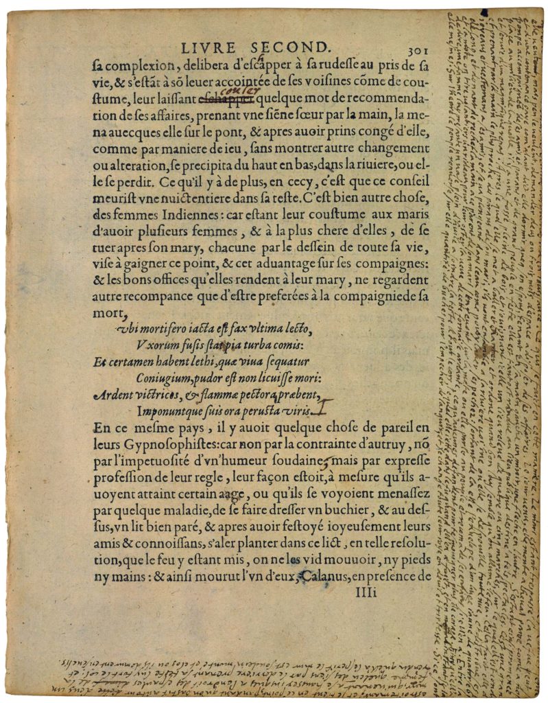 De La Vertu de Michel de Montaigne - Essais - Livre 2 Chapitre 29 - Édition de Bordeaux - 004