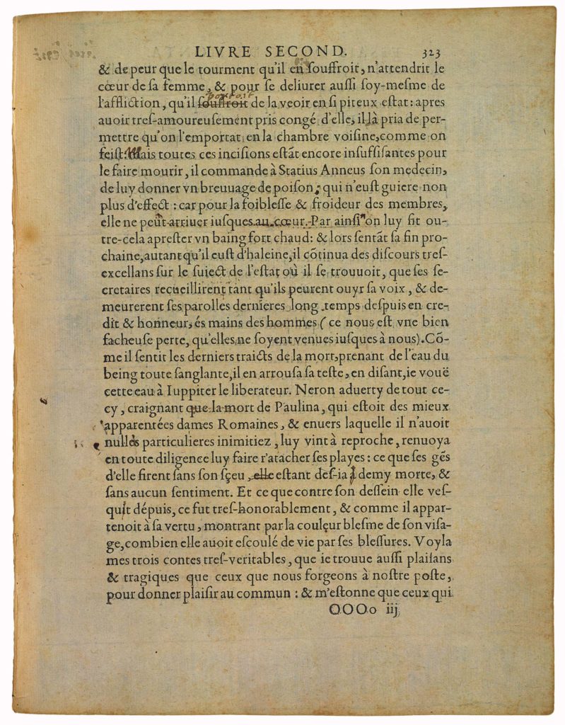 De Trois Bonnes Femmes de Michel de Montaigne - Essais - Livre 2 Chapitre 35 - Édition de Bordeaux - 008