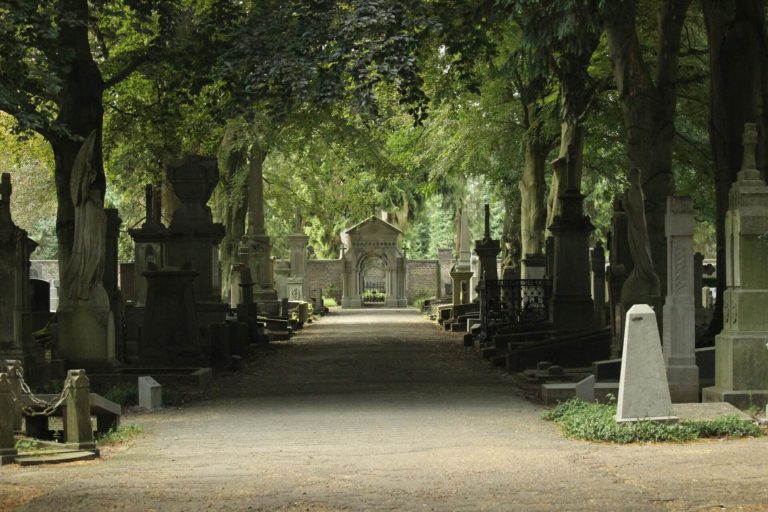 Demain, dès l’aube… de Victor Hugo dans Les Contemplations - Photographie du cimetière de Vallon-de-l'Erdre - Site web communal - 2020
