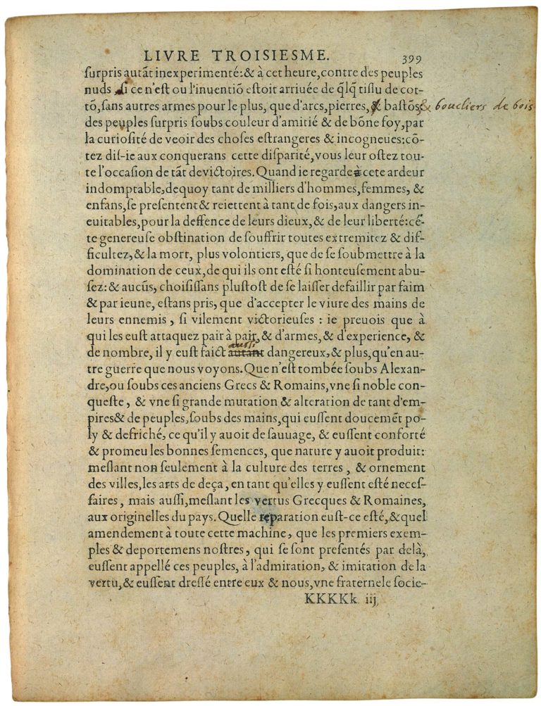 Des Coches de Michel de Montaigne - Essais - Livre 3 Chapitre 6 - Édition de Bordeaux - 012
