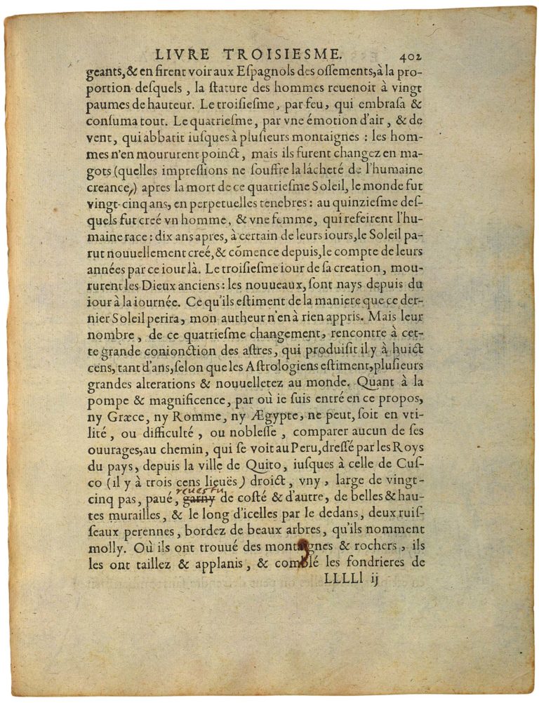 Des Coches de Michel de Montaigne - Essais - Livre 3 Chapitre 6 - Édition de Bordeaux - 018