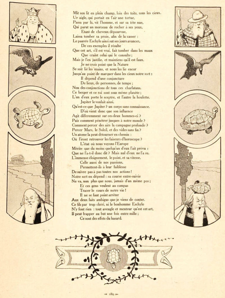 L’Horoscope de Jean de La Fontaine dans Les Fables - Illustration de Benjamin Rabier - Page 2 sur 2 - 1906