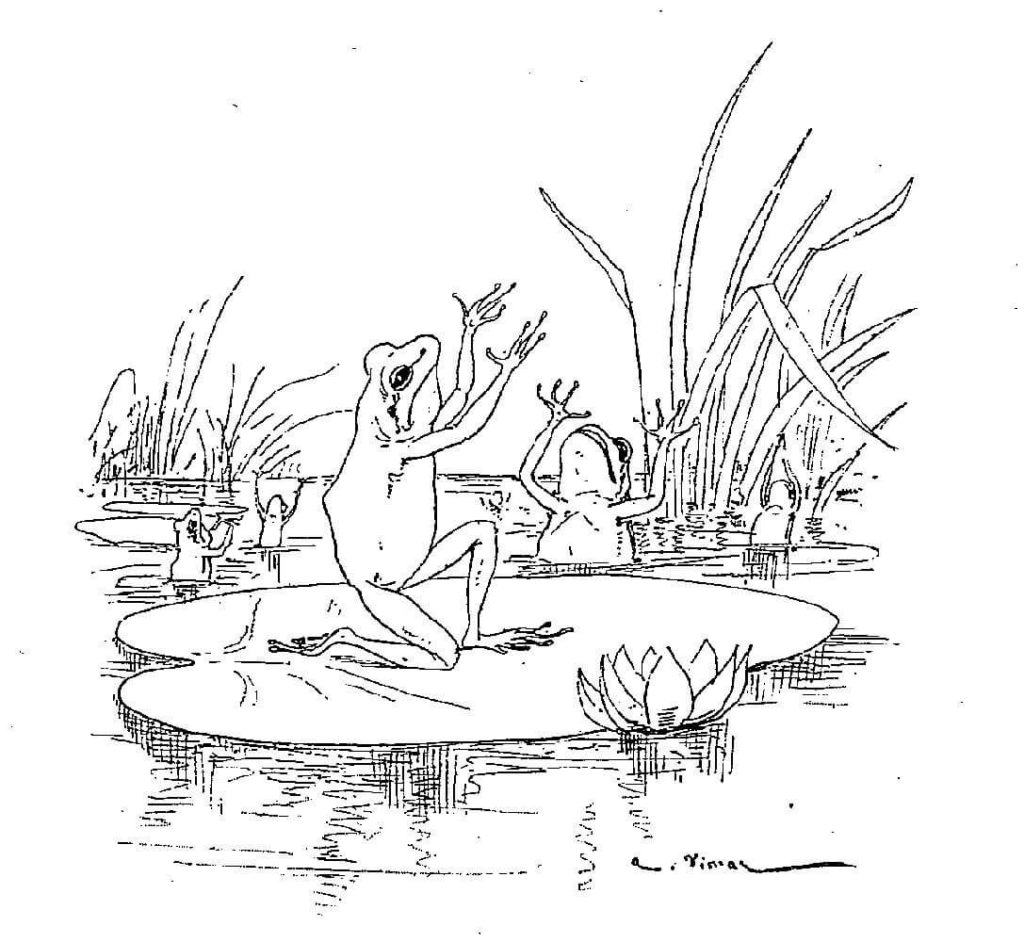 Les Grenouilles Qui Demandent Un Roi Fable de Jean de La Fontaine Fables de La Fontaine