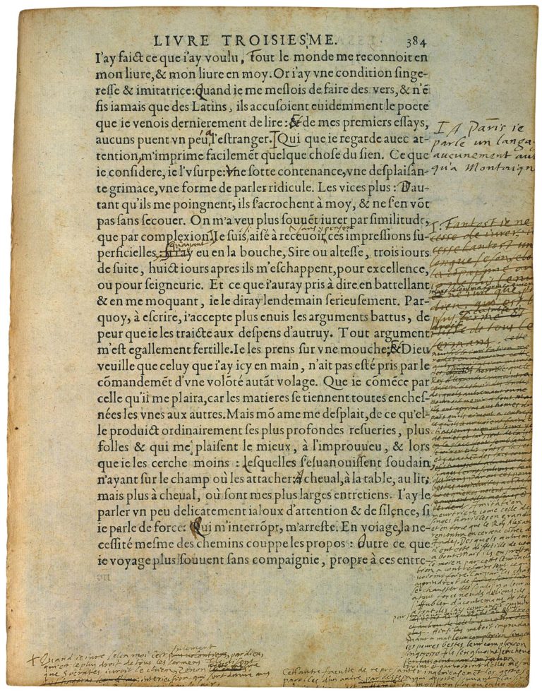 Sur Des Vers De Virgile de Michel de Montaigne - Essais - Livre 3 Chapitre 5 - Édition de Bordeaux - 034
