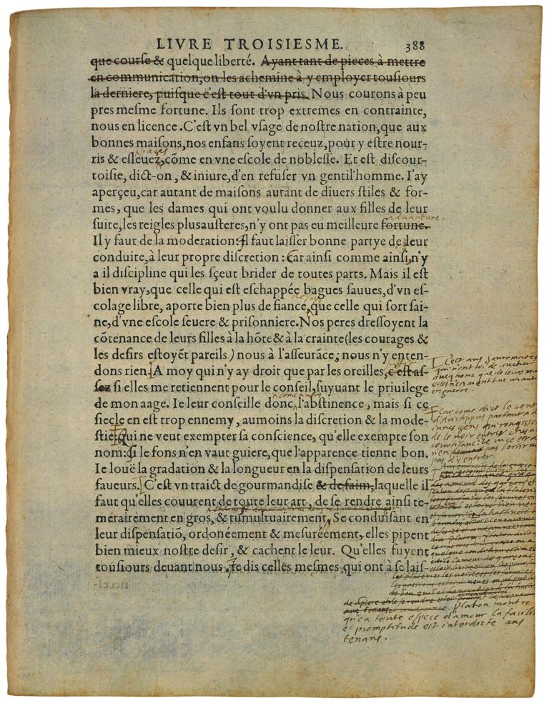 Sur Des Vers De Virgile de Michel de Montaigne - Essais - Livre 3 Chapitre 5 - Édition de Bordeaux - 042