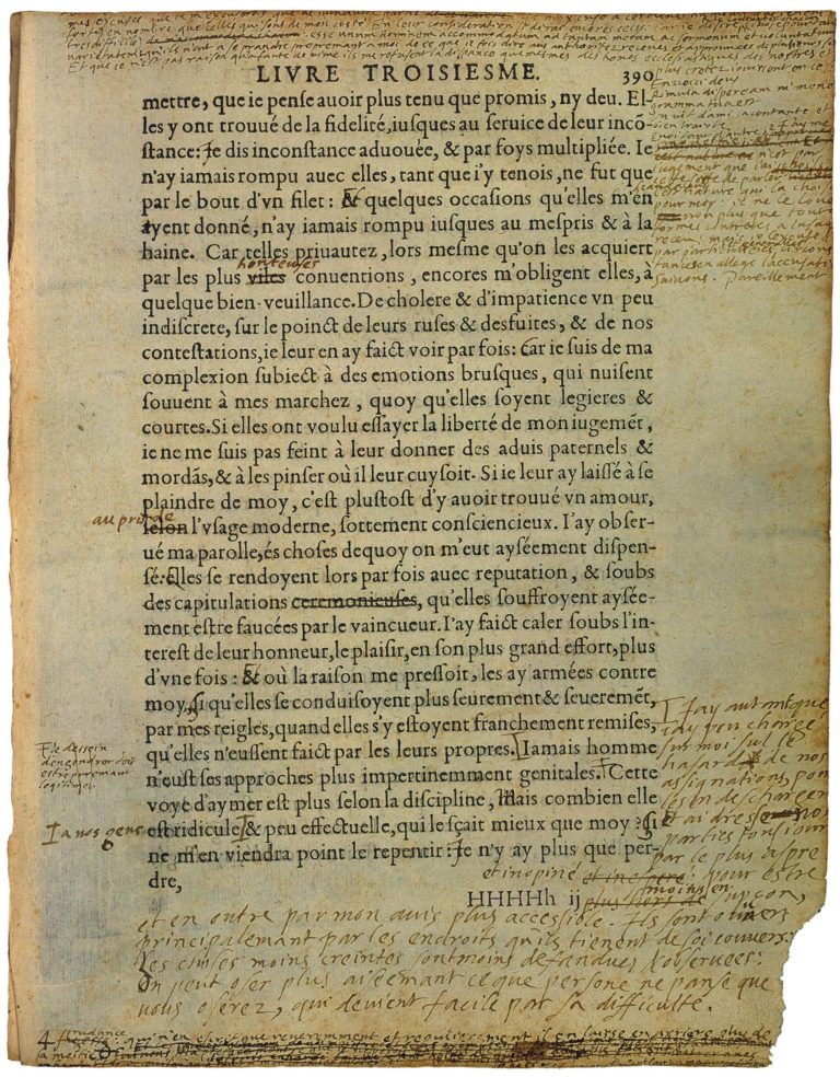 Sur Des Vers De Virgile de Michel de Montaigne - Essais - Livre 3 Chapitre 5 - Édition de Bordeaux - 046