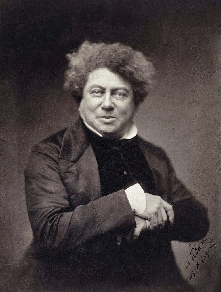 À Alexandre D. de Victor Hugo dans Les Contemplations - Photographie par Nadar - Alexandre Dumas père - 1855