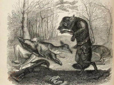 Le Loup et Le Chasseur