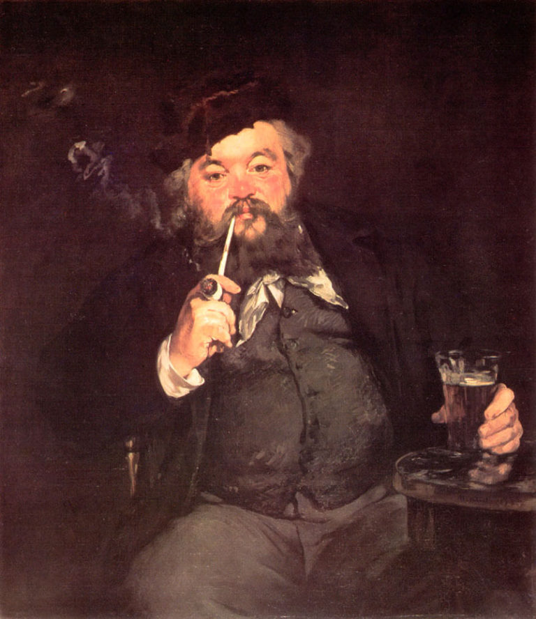 Oraison Du Soir de Arthur Rimbaud dans Poésies Complètes - Peinture de Édouard Manet - Le Bon Bock - 1873