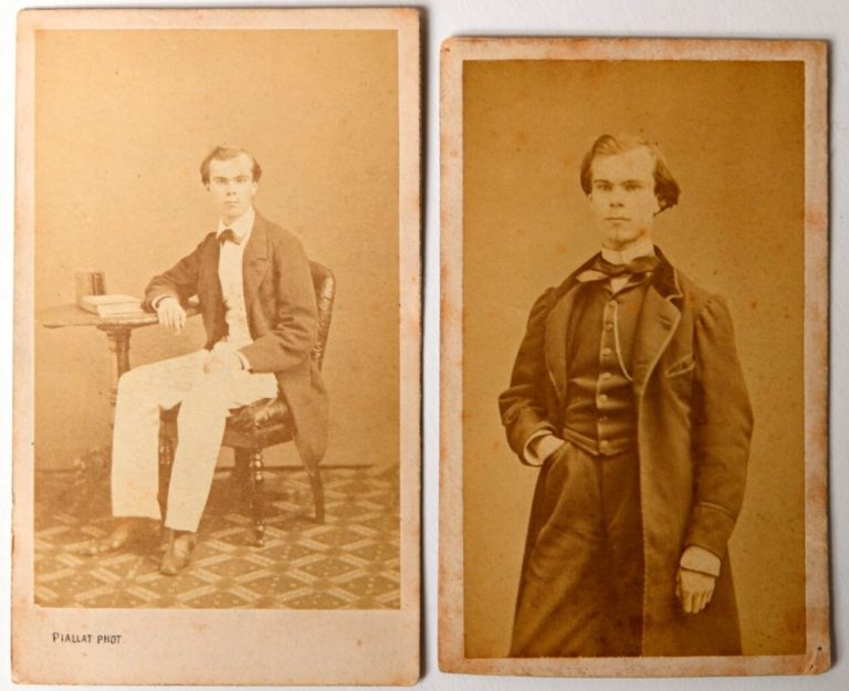 Paul Verlaine - Photographies de Jean Capel et Jules Piallat - Paul Verlaine jeune - 1860-1870