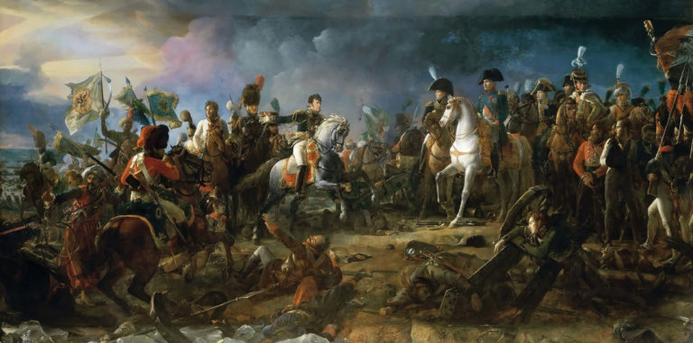 Confrontations de Victor Hugo dans Les Châtiments - Peinture de François Gérard - La bataille d'Austerlitz, 2 décembre 1805 - 1810