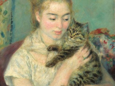 Femme et Chatte