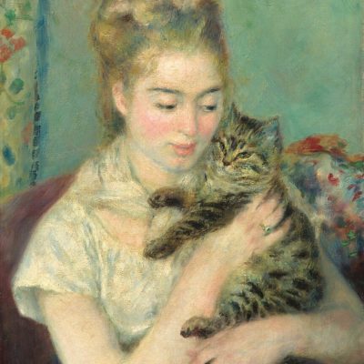 Femme et Chatte