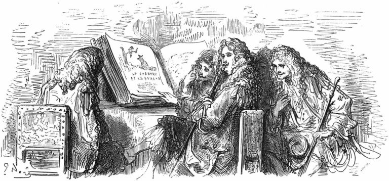 Le Pouvoir Des Fables de Jean de La Fontaine dans Les Fables - Illustration de Gustave Doré - 1876