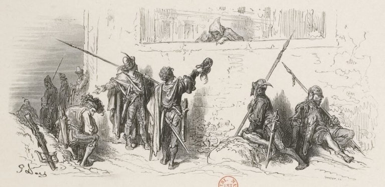 Le Rat Qui s’Est Retiré Du Monde de Jean de La Fontaine dans Les Fables - Illustration de Gustave Doré - BNF - 1876