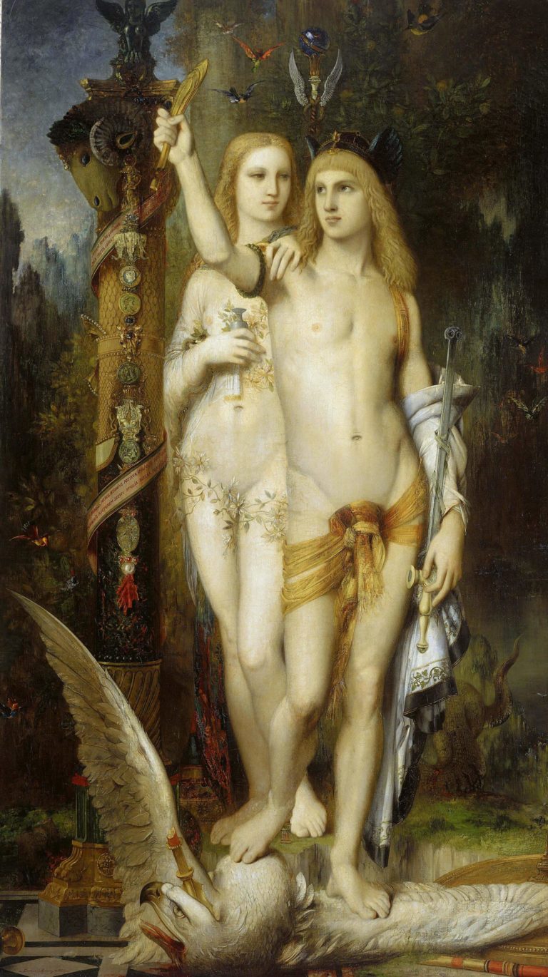 Royauté de Arthur Rimbaud dans Les Illuminations - Peinture de Gustave Moreau - Jason et Médée - 1865